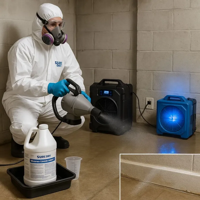 Sanitization and Odor Removal process in East Grand Rapids, MI
