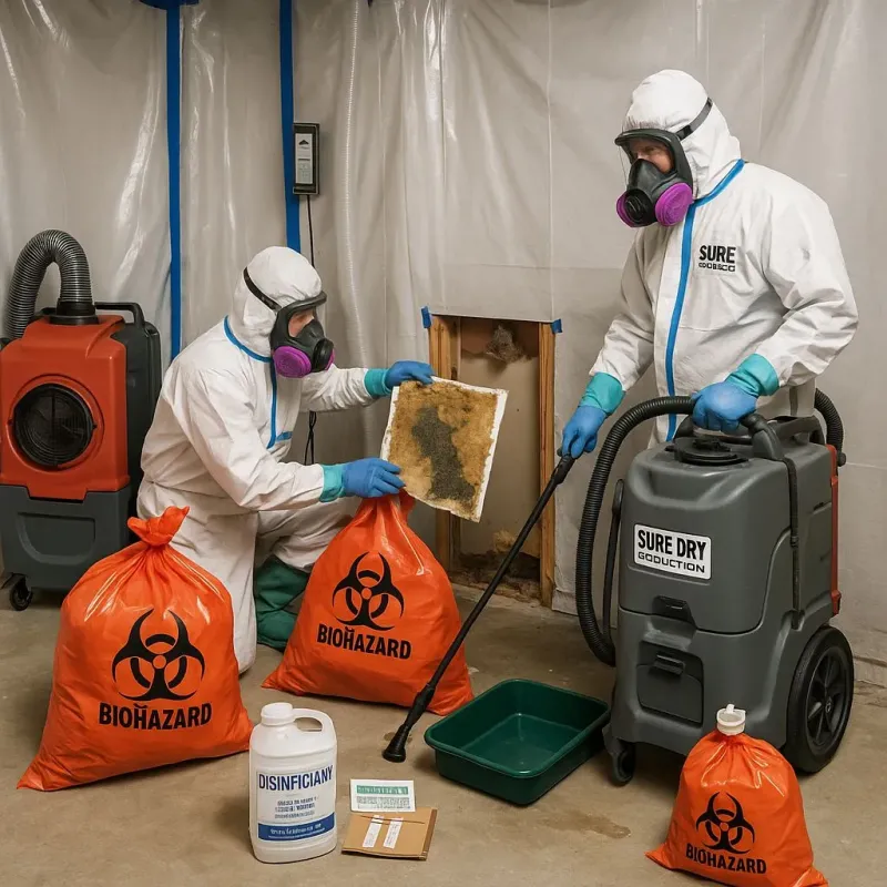 Contaminated Water Handling Protocols process in East Grand Rapids, MI