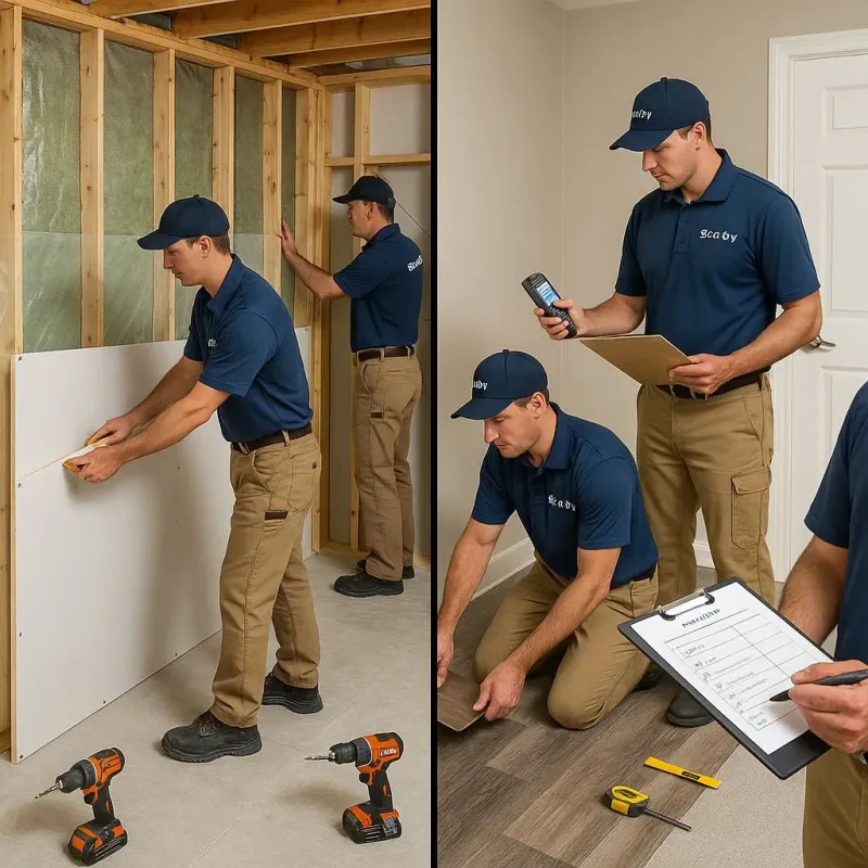 Repairs and Reconstruction process in East Grand Rapids, MI